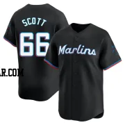 Tanner Scott Youth Miami Marlins Black Limited Alternate Jersey