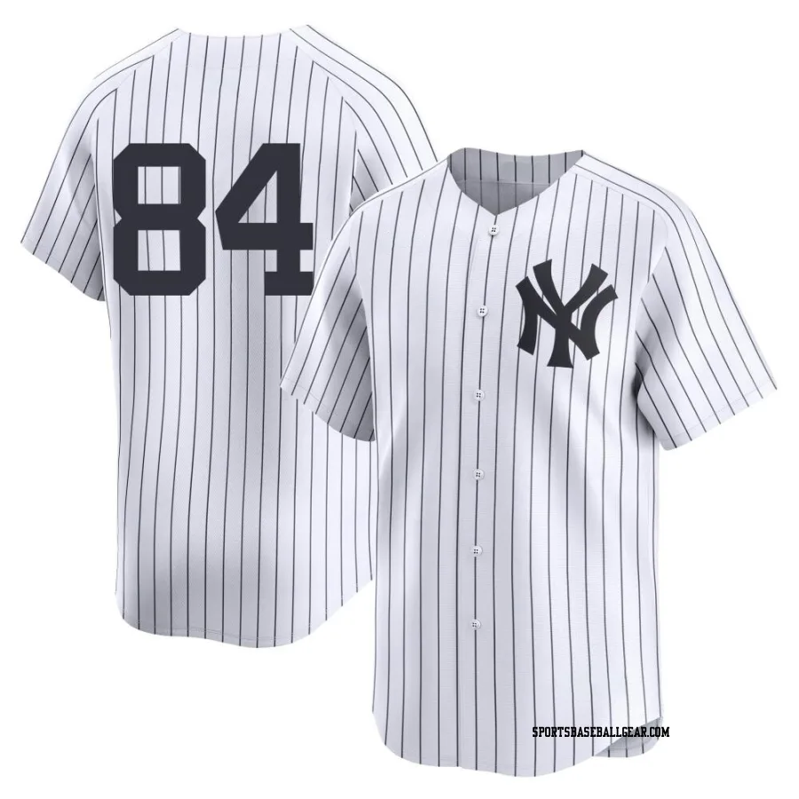 Tanner Tully Youth New York Yankees White Limited Yankee Home 2nd Jersey