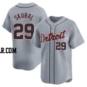 Tarik Skubal Men's Detroit Tigers Gray Limited Road Jersey