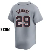Tarik Skubal Men's Detroit Tigers Gray Limited Road Jersey