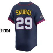 Tarik Skubal Men's Detroit Tigers Navy Limited American League 2025 All-Star Edition Jersey