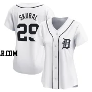 Tarik Skubal Women's Detroit Tigers White Limited Home Jersey