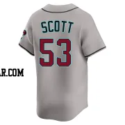 Tayler Scott Men's Arizona Diamondbacks Gray Limited Alternate Jersey