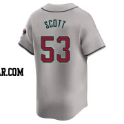 Tayler Scott Men's Arizona Diamondbacks Gray Limited Away Jersey