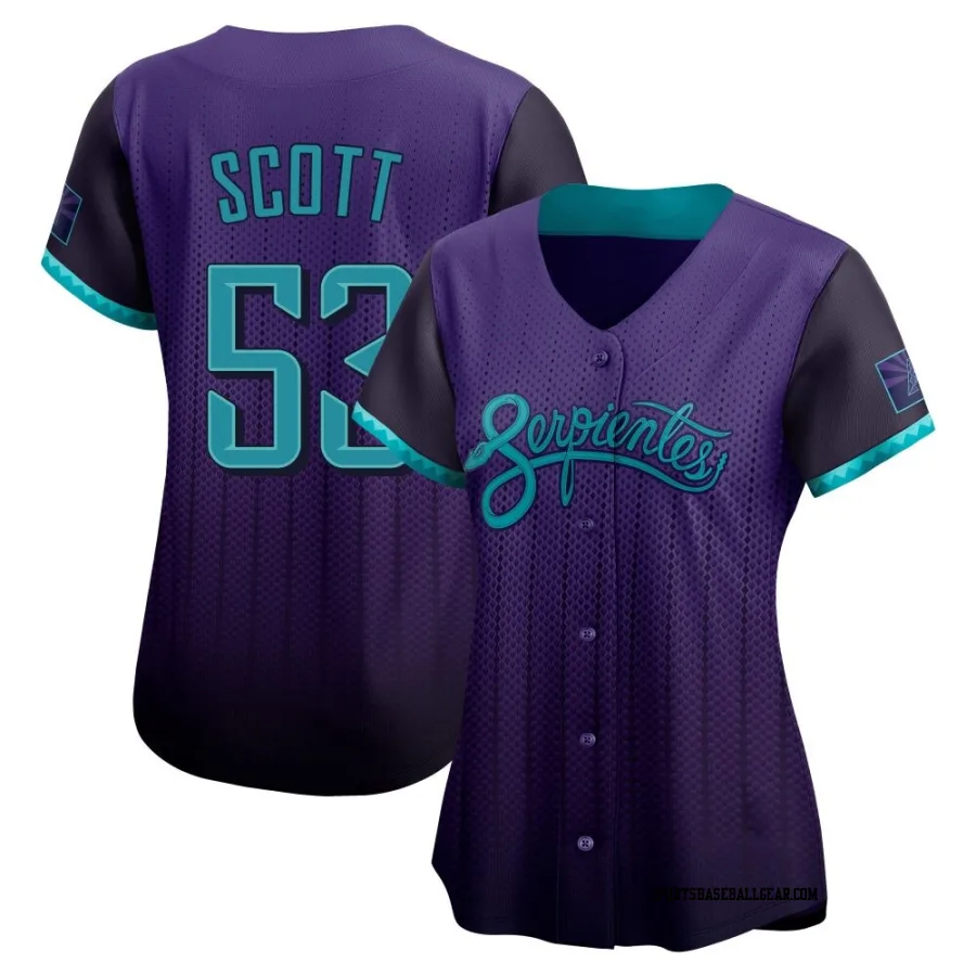 Tayler Scott Women's Arizona Diamondbacks Purple Limited 2025 City Connect Jersey
