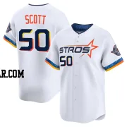 Tayler Scott Youth Houston Astros White Limited 2025 City Connect Jersey