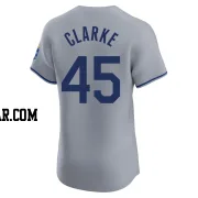 Taylor Clarke Men's Kansas City Royals Gray Elite Road Jersey