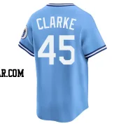 Taylor Clarke Youth Kansas City Royals Light Blue Limited Throwback Cooperstown Collection Jersey