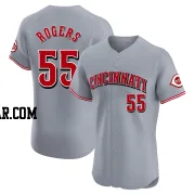 Taylor Rogers Men's Cincinnati Reds Gray Elite Road Jersey