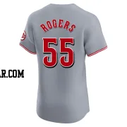Taylor Rogers Men's Cincinnati Reds Gray Elite Road Jersey