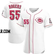Taylor Rogers Men's Cincinnati Reds White Authentic Home Jersey