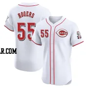 Taylor Rogers Men's Cincinnati Reds White Elite Home Jersey
