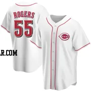 Taylor Rogers Men's Cincinnati Reds White Replica Home Jersey
