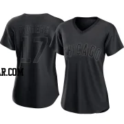 Taylor Rogers Women's Chicago Cubs Black Authentic Pitch Fashion Jersey
