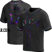 Taylor Rogers Youth Chicago Cubs Black Holographic Replica Alternate Jersey
