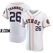 Taylor Trammell Men's Houston Astros White Authentic 2022 World Series Champions Home Jersey