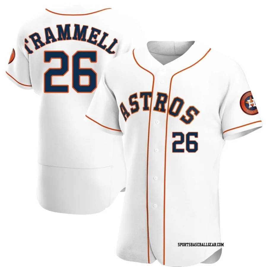 Taylor Trammell Men's Houston Astros White Authentic Home Jersey