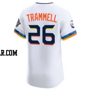 Taylor Trammell Men's Houston Astros White Elite 2025 City Connect Jersey