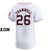 Taylor Trammell Men's Houston Astros White Elite Home Jersey