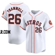 Taylor Trammell Men's Houston Astros White Limited Home Jersey