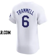 Taylor Trammell Men's Los Angeles Dodgers White Elite Home Jersey