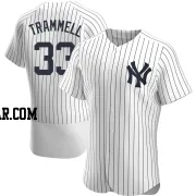 Taylor Trammell Men's New York Yankees White Authentic Home Jersey