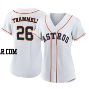 Taylor Trammell Women's Houston Astros White Replica 2022 World Series Home Jersey