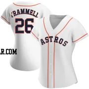 Taylor Trammell Women's Houston Astros White Replica Home Jersey