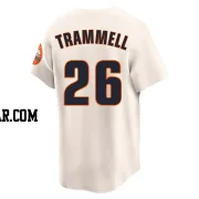 Taylor Trammell Youth Houston Astros Cream Limited Throwback Cooperstown Collection Jersey