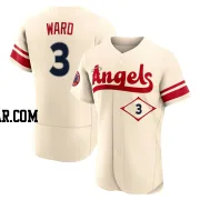 Taylor Ward Men's Los Angeles Angels Cream Authentic 2022 City Connect Jersey