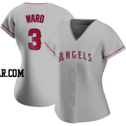 Taylor Ward Women's Los Angeles Angels Replica Silver Road Jersey