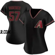 Taylor Widener Women's Arizona Diamondbacks Black Replica Alternate Jersey