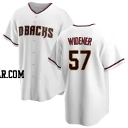 Taylor Widener Youth Arizona Diamondbacks White Replica Home Jersey