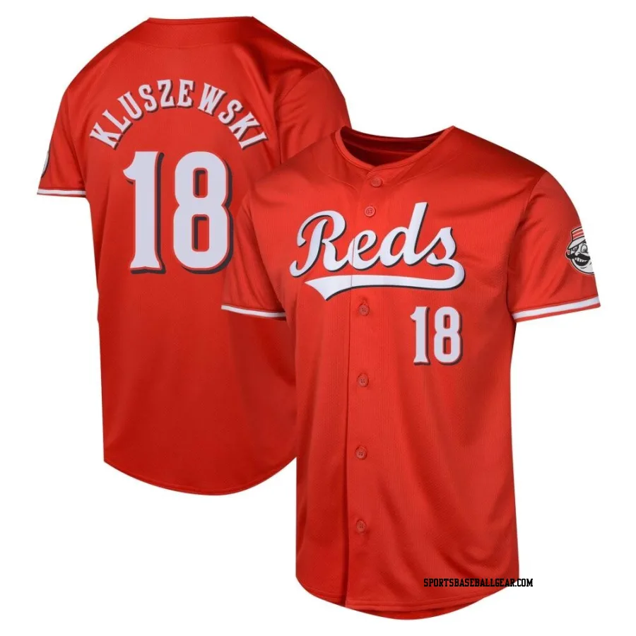 Ted Kluszewski Men's Cincinnati Reds Red Limited Alternate Jersey