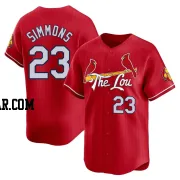Ted Simmons Youth St. Louis Cardinals Red Limited 2024 City Connect Jersey