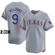 Ted Williams Men's Texas Rangers Gray Limited Away Jersey