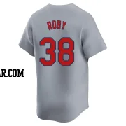 Tekoah Roby Men's St. Louis Cardinals Gray Limited Away Jersey