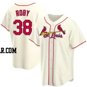 Tekoah Roby Youth St. Louis Cardinals Cream Replica Alternate Jersey