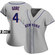 Terrance Gore Women's New York Mets Gray Authentic Road Jersey