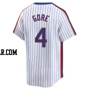 Terrance Gore Youth New York Mets White Limited Cooperstown Collection Jersey