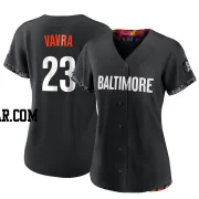 Terrin Vavra Women's Baltimore Orioles Black Replica 2023 City Connect Jersey