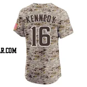 Terry Kennedy Men's San Diego Padres Camo Elite Alternate Vapor Premier Jersey