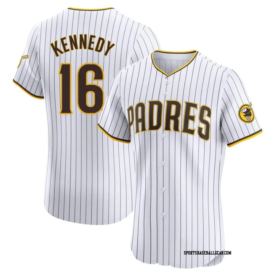 Terry Kennedy Men's San Diego Padres White Elite Home Jersey
