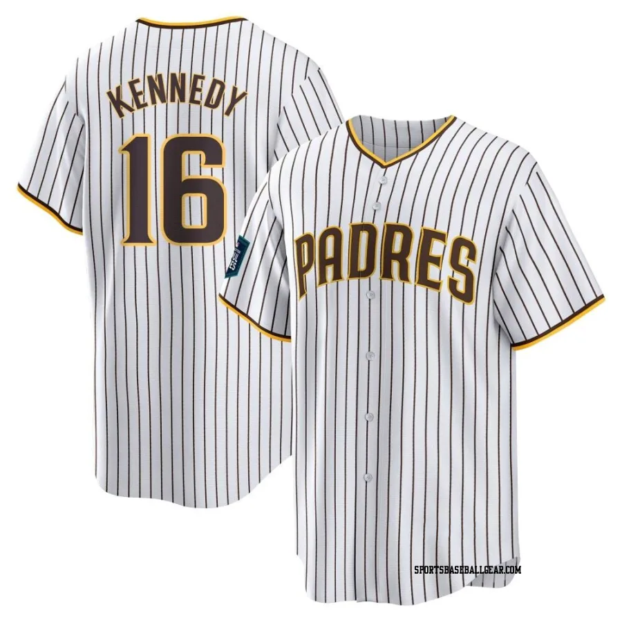 Terry Kennedy Youth San Diego Padres White Replica 2024 World Tour Seoul Series Home Jersey