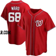 Thaddeus Ward Youth Washington Nationals Red Replica Alternate Jersey