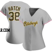 Thomas Hatch Women's Pittsburgh Pirates Gray Authentic Road Jersey