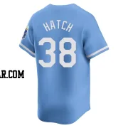 Thomas Hatch Youth Kansas City Royals Light Blue Limited Alternate Jersey