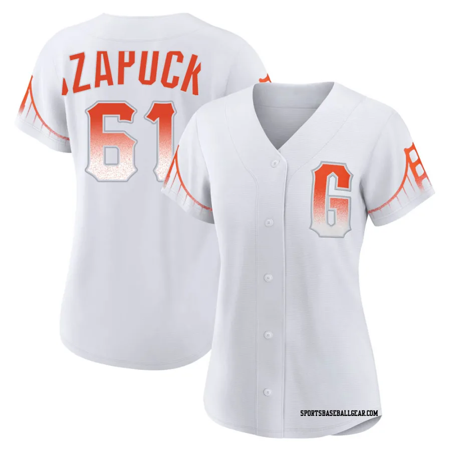 Thomas Szapucki Women's San Francisco Giants White Authentic 2021 City Connect Jersey
