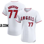 Tim Anderson Men's Los Angeles Angels White Elite Home Jersey
