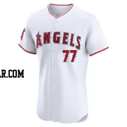 Tim Anderson Men's Los Angeles Angels White Elite Home Jersey